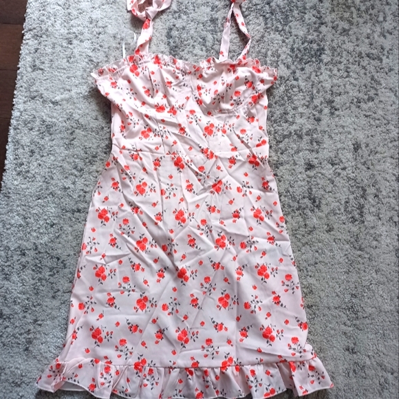 Boho Rose print Dress - Picture 4 of 6